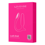 Розовый анальная виброброка с клиторальной стимуляцией и управлением через приложение Lovense Lush Anal Vibrator Pink