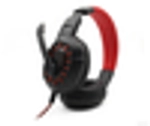 Наушники с микрофоном Komc M202 Black-red (джек 3,5mm)