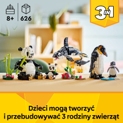 LEGO Creator/ Дикие животные: семья панд/ 31165