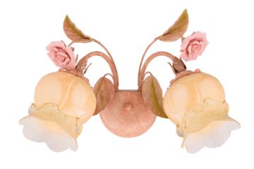 B0988/2W PINK+GREEN (3) Бра