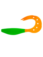 Твистер несъедобный Helios Kasandra 4"29/10,9см Lime 100шт. (HS-34-008-N)