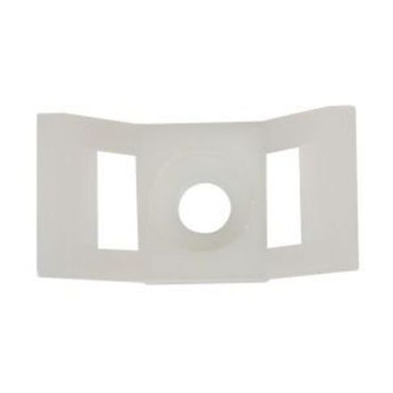 Площадка для крепления стяжки REXANT (ПС-2) 29x15 мм, белая, упаковка 100 шт.