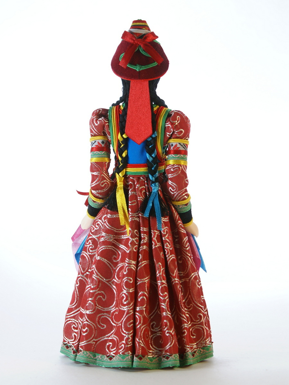 Кукла коллекционная в Бурятском женском костюме
