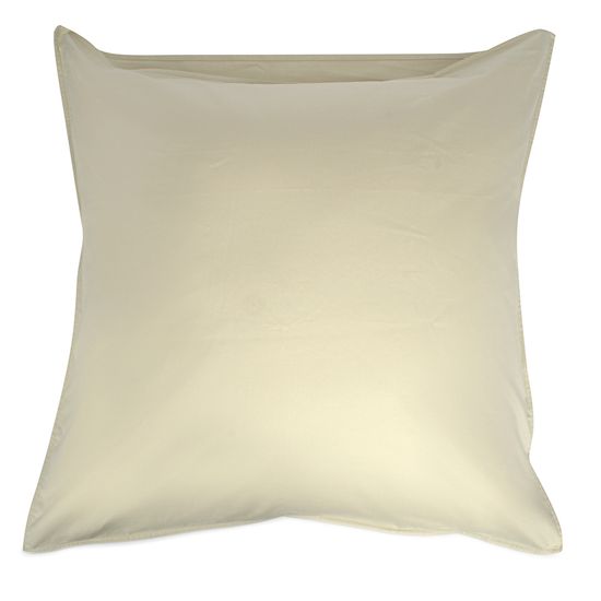 Набор из двух наволочек из сатина серо-бежевого цвета  брашинг-эффектом из коллекции essential, 70х70 см