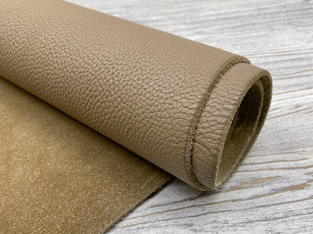 Dollaro Bison Beige (3,0+ мм), цв.Бежевый, натуральная кожа