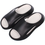 Шлепанцы мужские «PRIME», цвет черный, белая стелька, р-р 42-43