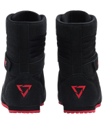 УЦЕНКА Обувь для бокса высокая INSANE ORO, черный/красный