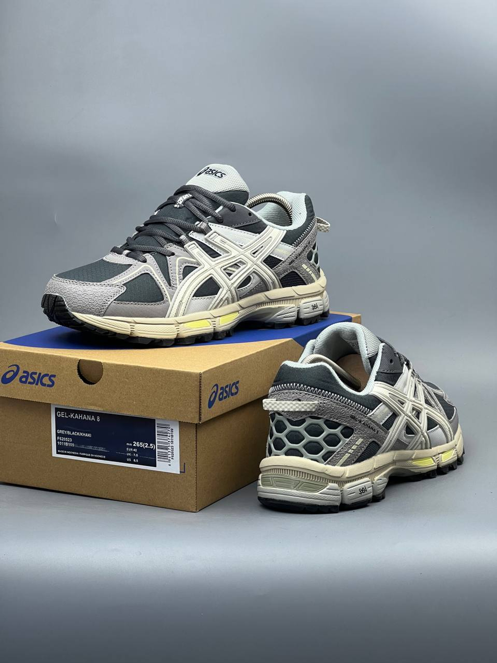 Кроссовки Asics GK8 GoreTex+ ТЕРМО #326 (сер.)