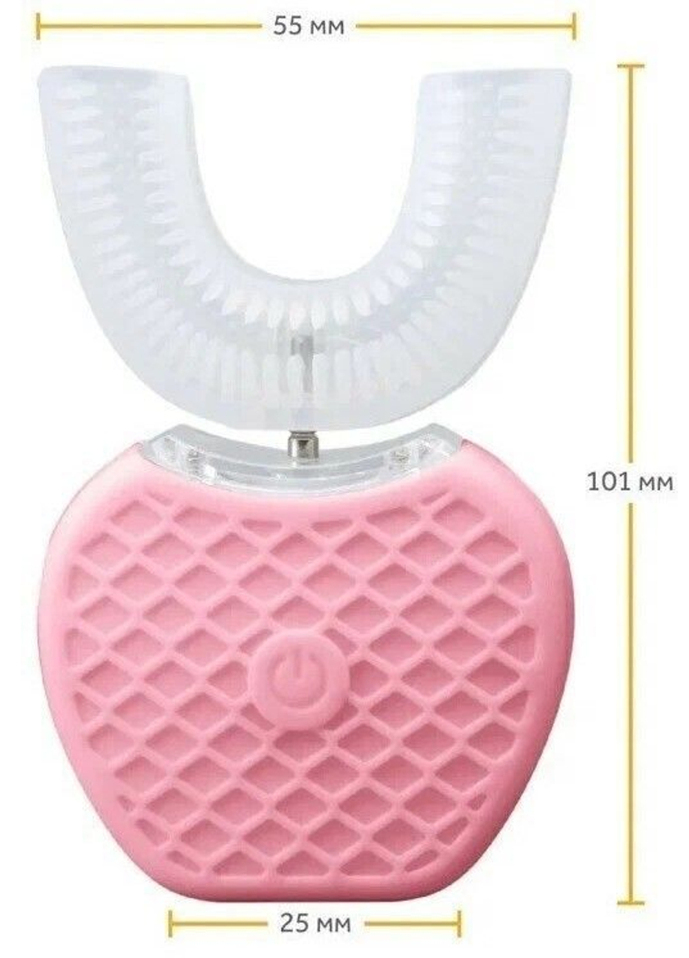 Электрическая зубная щетка капа с док-станцией для зарядки