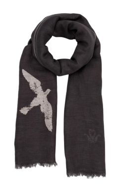 Шаль 70x200 Petrusse Sky Anthracite