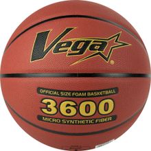 Мяч баскетбольный VEGA 3600, микрофибра, FIBA Approved, размер 7
