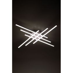 Светильник потолочный светодиодный ЭРА Модерн Nora CLL-1-109W 3K-6,5K RC WH с ДУ белый