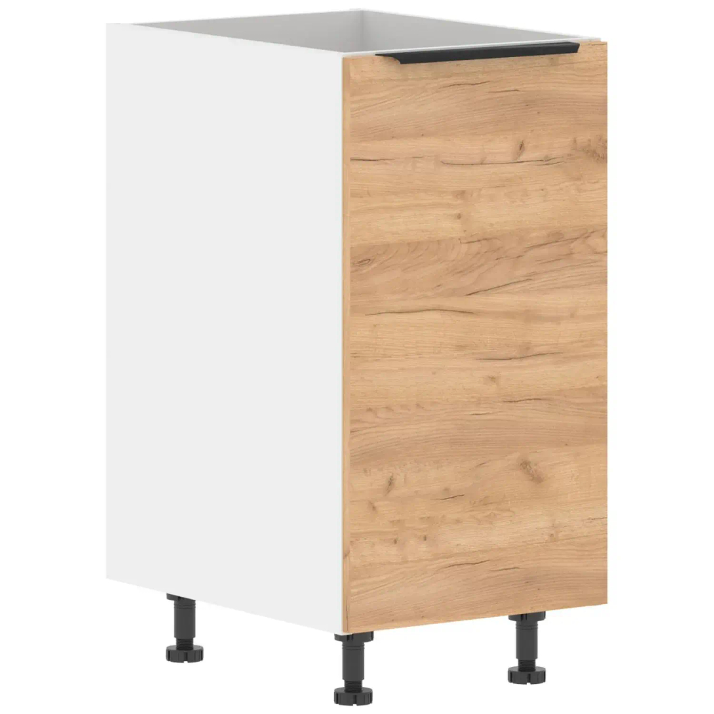 Шкаф напольный под мойку VT_Corsica Дуб Бофорд/Белый 400х560х820