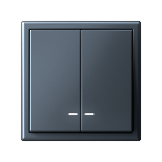 Выключатель 2-кл. ArtGallery (сх. 5а) 10AX с подсветкой механизм грифель SE GAL000753