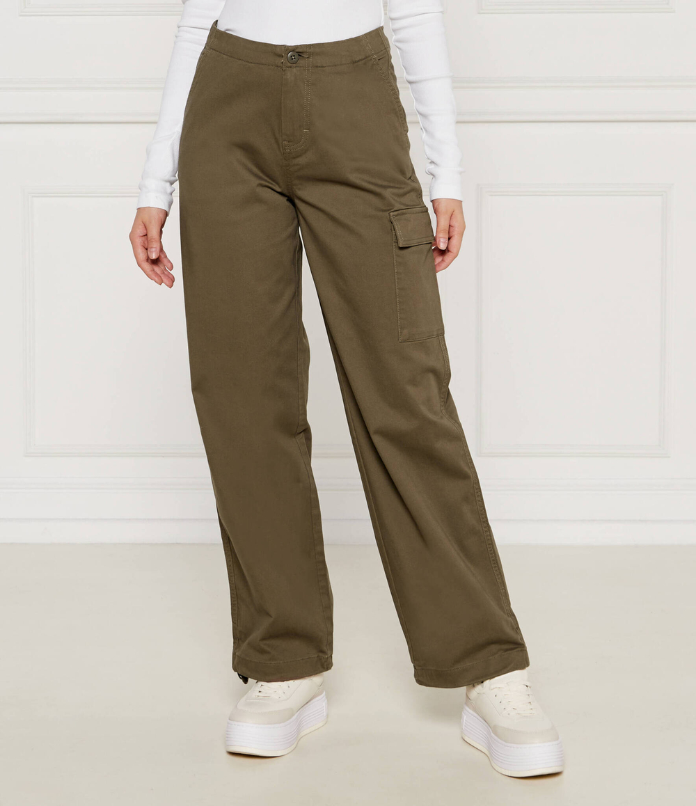 Брюки карго CALVIN KLEIN JEANS - хаки(J20J224965)