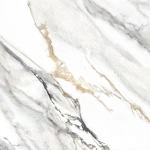 Керамогранит Alma Ceramica GFA57ARS04R Arabesco 57x57 серый / белый глазурованный матовый под мрамор