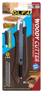 OLFA WOOD-PP Models 18 мм, с сегментированным лезвием, нож (OL-WD-AL)