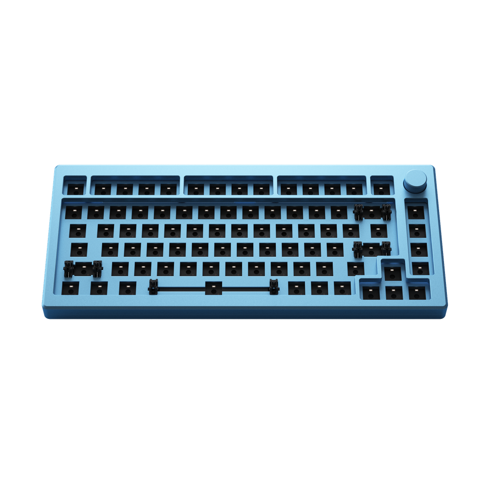 DIY набор корпус Игровой Клавиатуру AKKO MOD 007 DIY kit,  USB+RGB+HOT-SWAP/SKY Blue