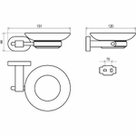 Набор аксессуаров Ravak Chrome 70508025 Хром