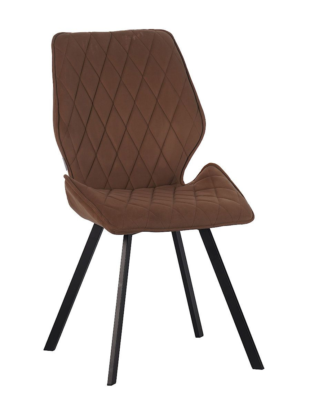 Стул LA ALTA OSTIN велюр золотой, каркас квадрат шампань