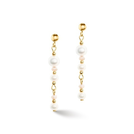 Серьги-пусеты Coeur de Lion White-Gold 1116/21-1416