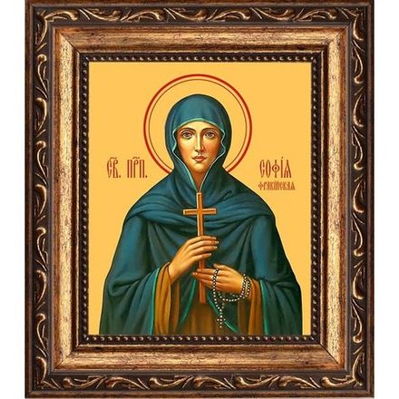 София Фракийская преподобная. Икона на холсте.