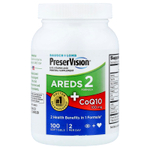 PreserVision, AREDS 2 Formula с коэнзимом Q10, 100 капсул