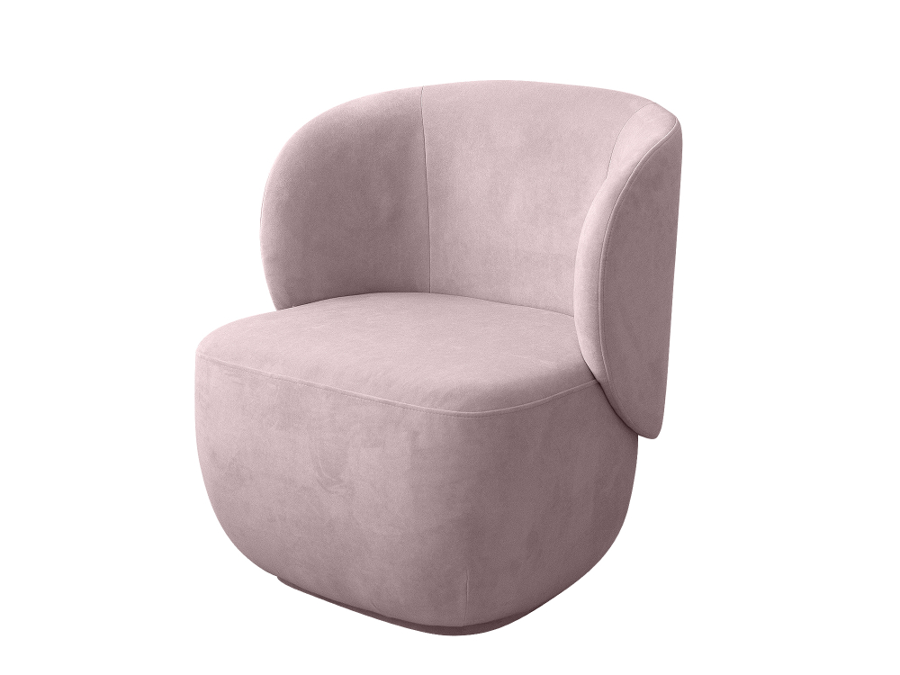 Кресло Ellipse E5.1 антивандальная ткань (розовый)