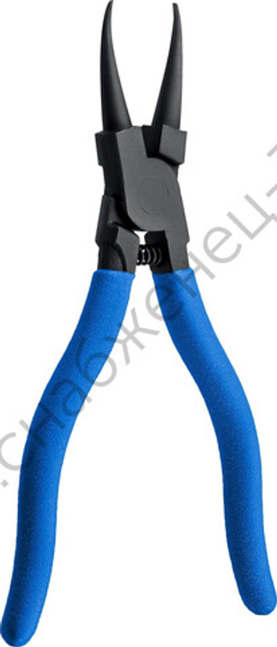 ЗУБР 180 мм, прямые губки, Внутренний съемник стопорных колец (22821-1)