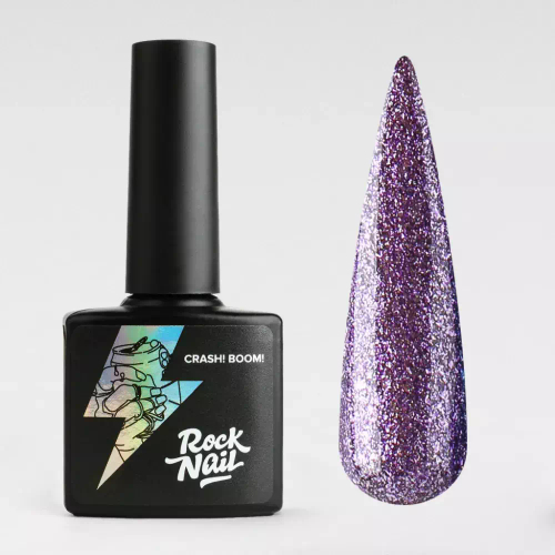 RockNail Гель-лак Crash! Boom! 416 Dance fever, 10 мл