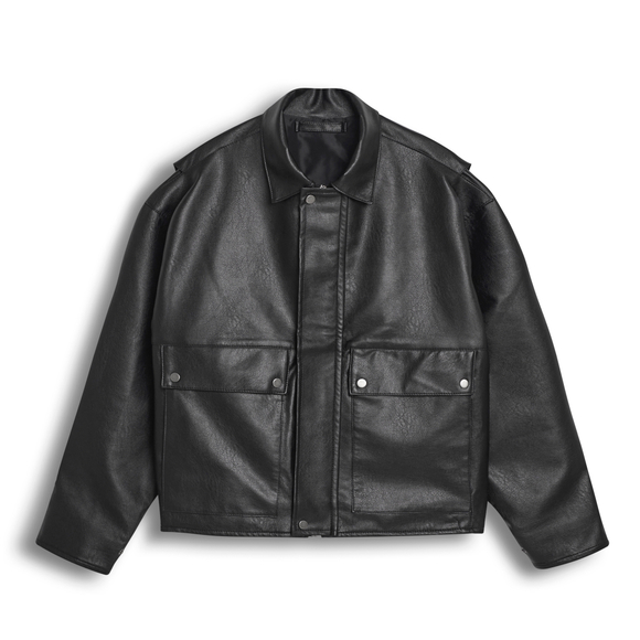 Leather Jacket ( short )