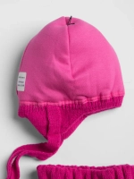 Зимняя шапка для девочки и снуд