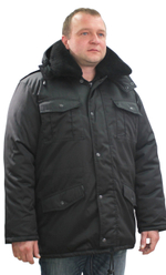 Куртка утеплённая "Зима" тк. Грета Могилёв цв. Черный