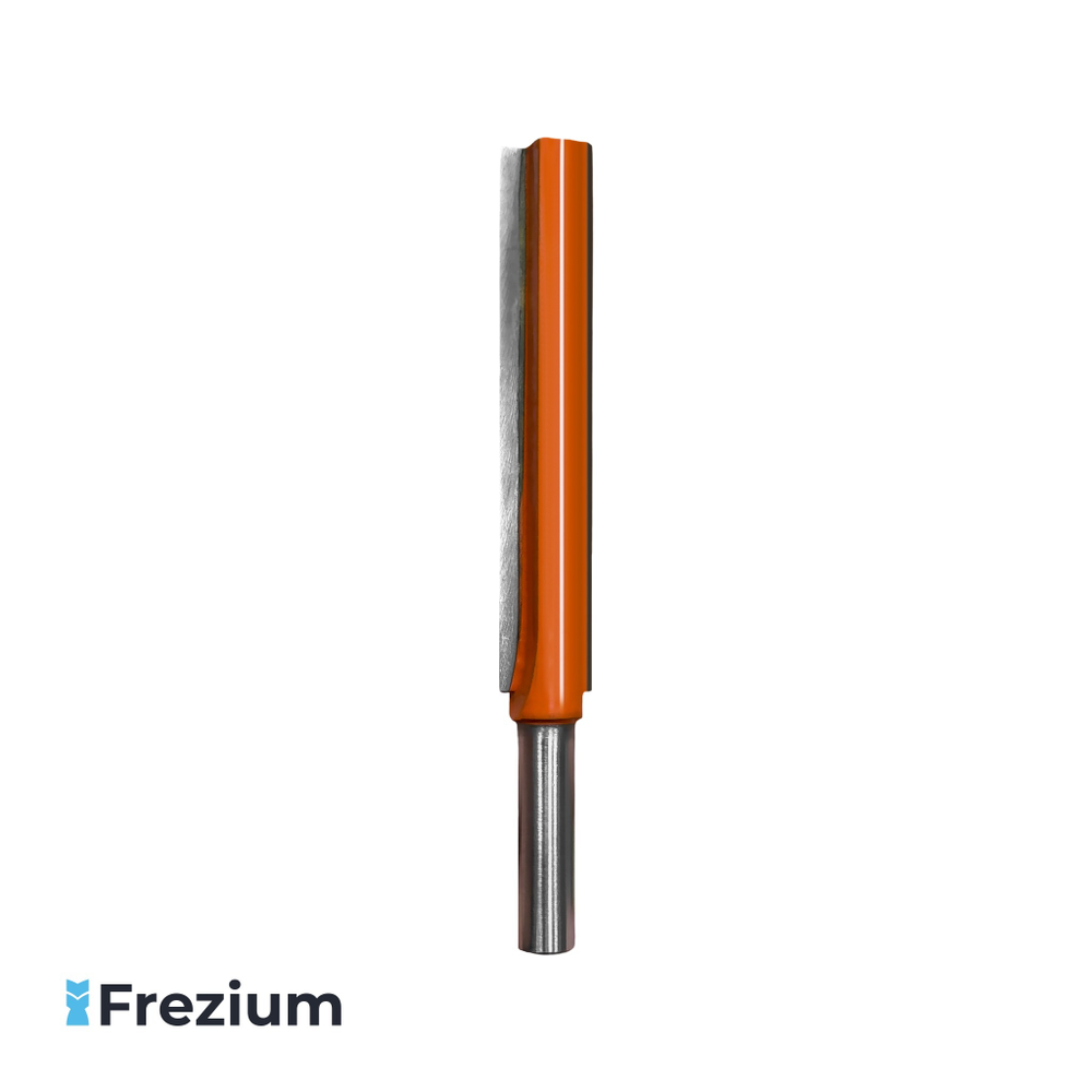 Пазовая прямая фреза по дереву 12,7x8x75x109 мм Пазовая прямая фреза по дереву 12,7x8x75x109 мм