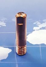 341P081073 Наконечник сварочный Alu ECu M6/0,8/25мм Tbi