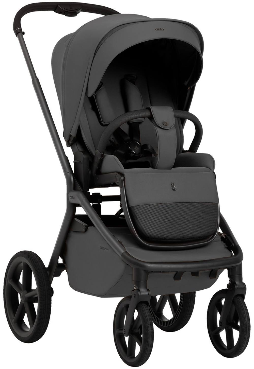 Коляска 3 в 1 Sweet Baby SBL Orso New + автокресло Premier Grey New Dark Grey