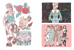 Chiyaki-no-Fakushonuriroku. Coloring Book