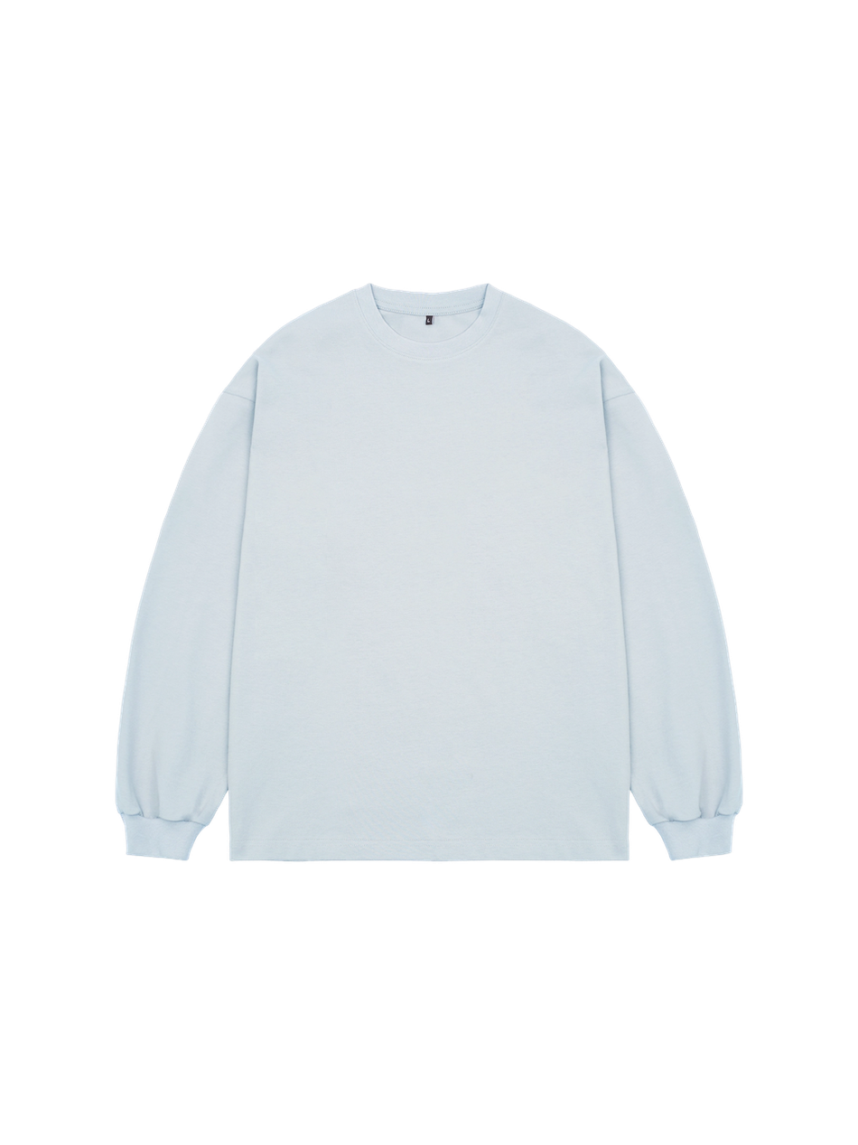 Лонгслив оверсайз (cерый) 230 г