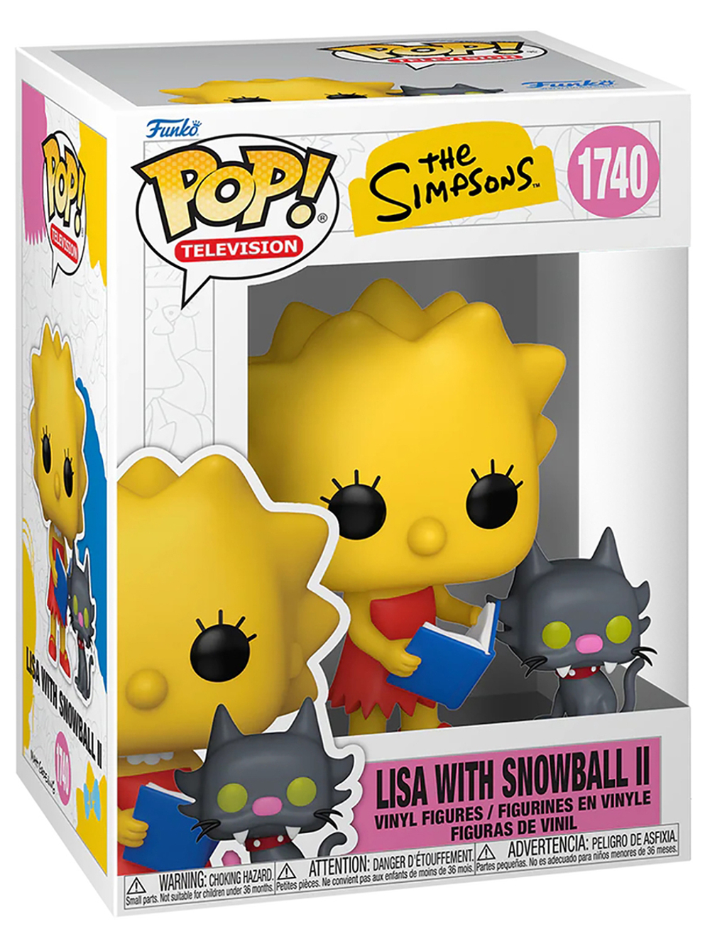 Фигурка Funko POP! TV Simpsons S11 Lisa With Snowball II (1740) 86409