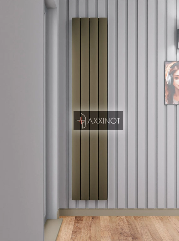 Axxinot Barkas V 2500 - вертикальный алюминиевый радиатор высотой 2530 мм