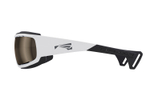 Спортивные очки LiP Typhoon / Gloss White - Black / Zeiss/ PA Polarized / Methane Brown Lens