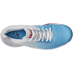 Женские Кроссовки теннисные Wilson Rush Pro 3.5 Chicago W - небесный