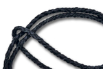 Шнур кожаный плетёный 5 мм 63-70 см RH00986BZ
