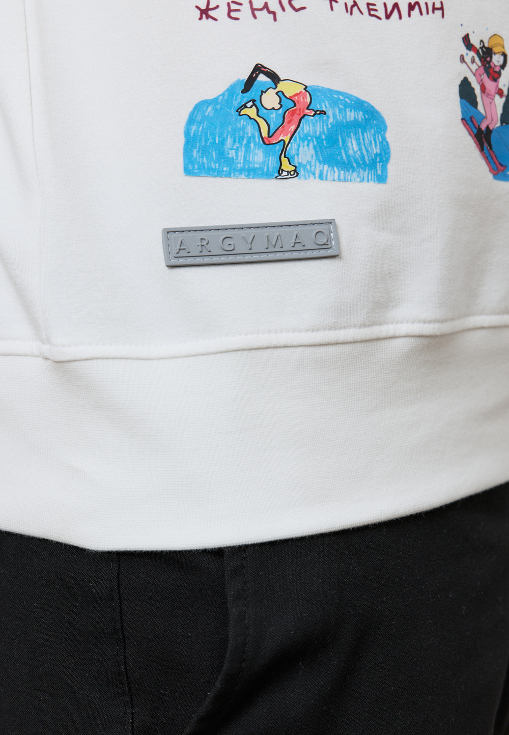 Свитшот OLYMPIC CHILD WHITE