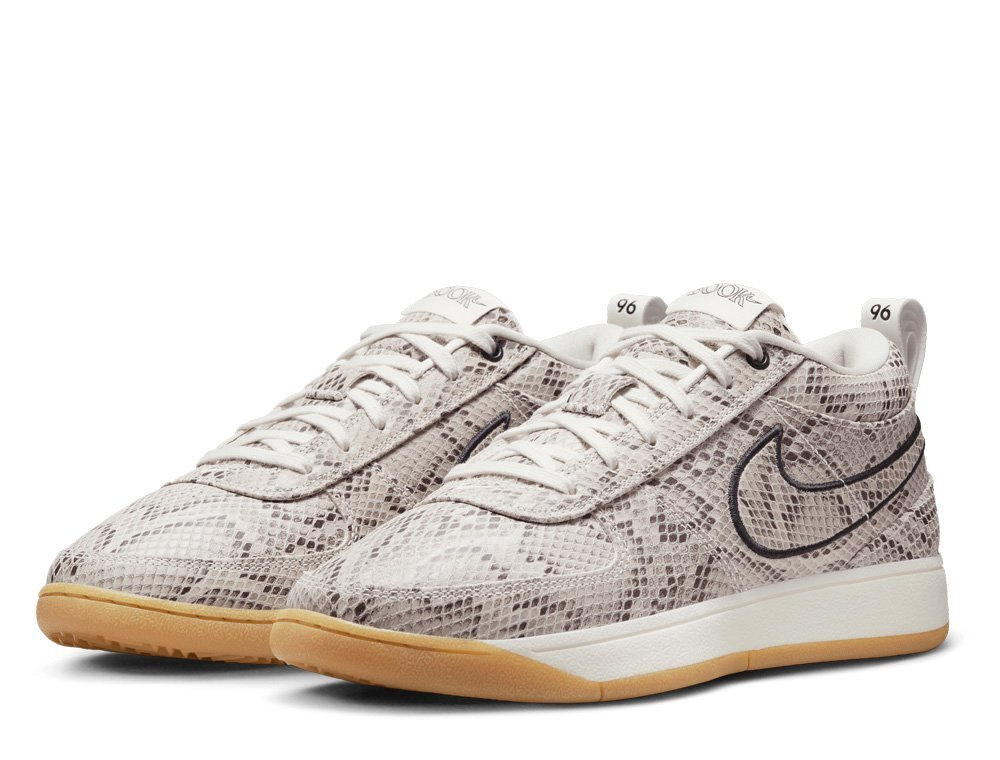 Баскетбольные кроссовки  Nike Book 1 Leather LT Orewood BRN/LT Orewood BRN-Black