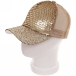 Бейсболка «Fashion city», пайетки, микс 3 цвета, р .58
