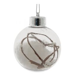 GAEM Набор из 6шт Украшение новогоднее "Шар", D 10 см L23 W8 H26 см