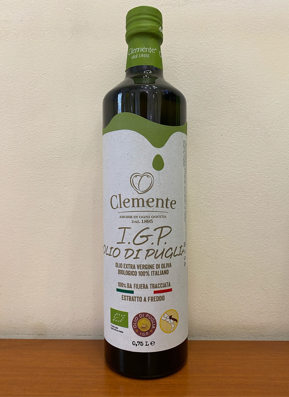 Оливковое масло Clemente I. G. P. Puglia Premium Extra Virgin 0,75 л, Италия