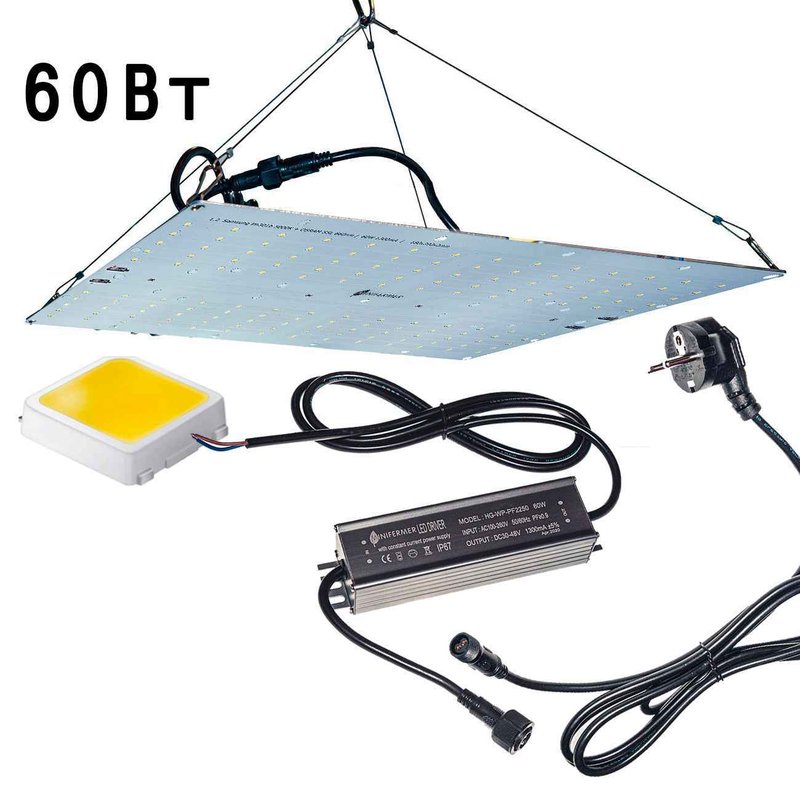 Комплект Quantum board Samsung LM301B 60W с диммером, 38х18 см