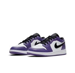 Кроссовки Air Jordan 1 Low GS  "Court Purple" 553560-500